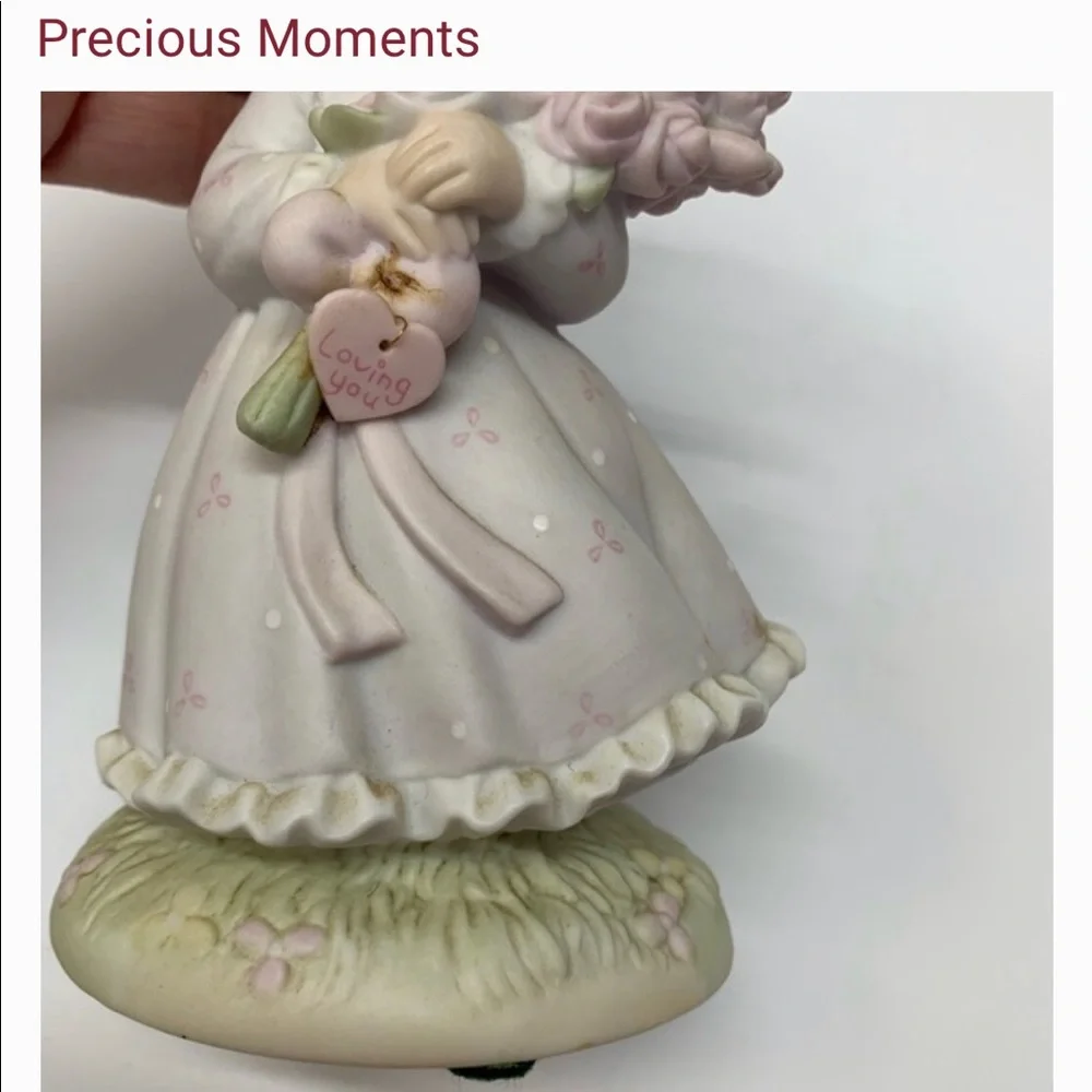 Precious Moments Figurine - You Are My Happiness Vintage, 1991 production